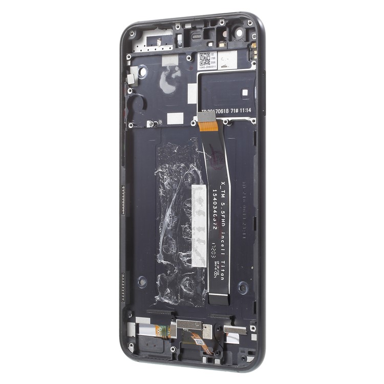 OEM Screen and Digitizer Assembly + Frame Replacement Part for Asus ZenFone 4 (ZE554KL) - Black-3