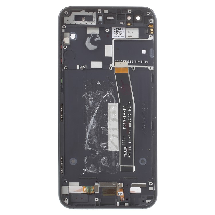 OEM Screen and Digitizer Assembly + Frame Replacement Part for Asus ZenFone 4 (ZE554KL) - Black-4