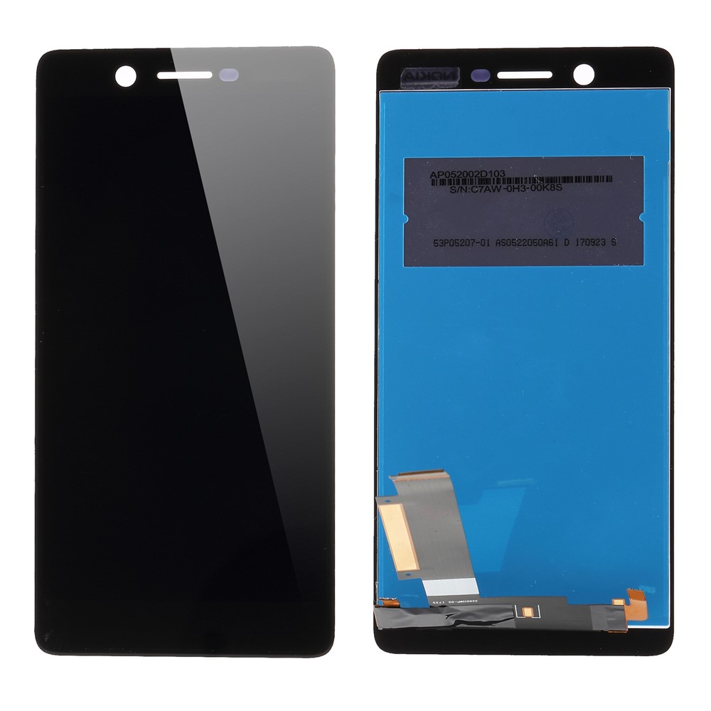 OEM LCD Screen and Digitizer Assembly Replacement for Nokia 7 - Black-1