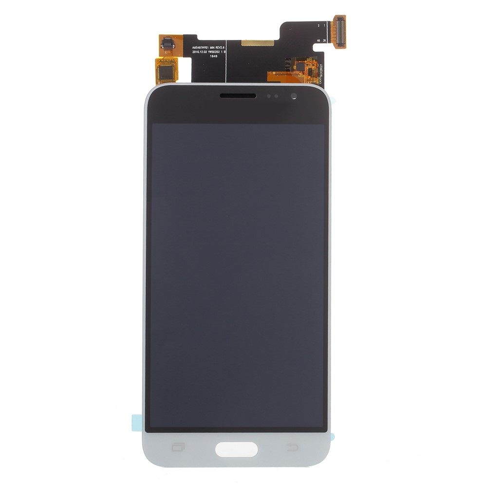 LCD Screen and Digitizer Assembly Replacement with Screen Brightness IC for Samsung Galaxy J3 (2016) - White-2