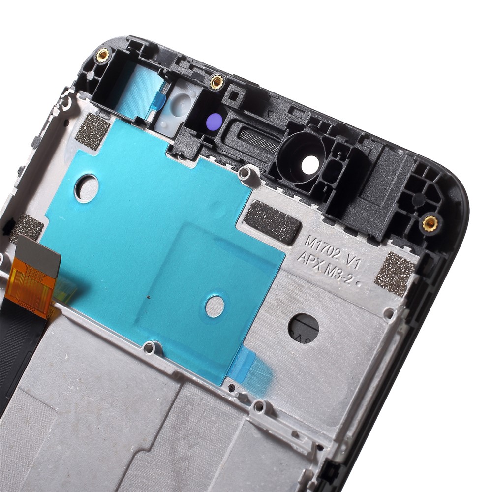 OEM LCD Screen and Digitizer Assembly with Frame for Xiaomi Redmi Note 5A Prime / Y1 (India) - Black-5