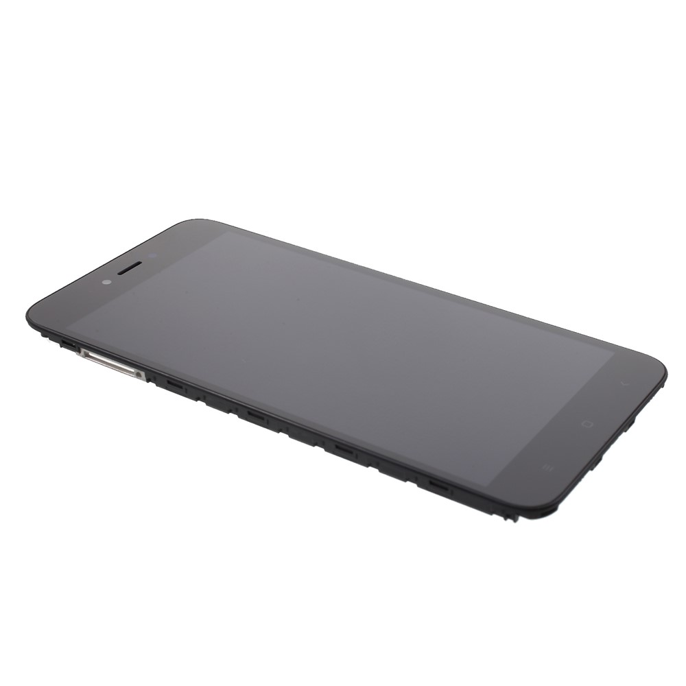 OEM LCD Screen and Digitizer Assembly + Frame Replacement for Xiaomi Redmi Note 5A/Y1 Lite (India) - Black-2