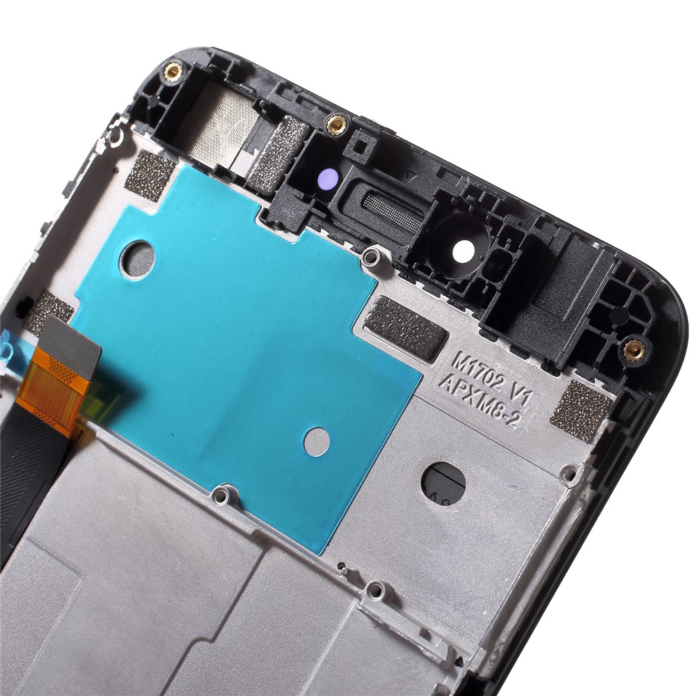 OEM LCD Screen and Digitizer Assembly + Frame Replacement for Xiaomi Redmi Note 5A/Y1 Lite (India) - Black-5