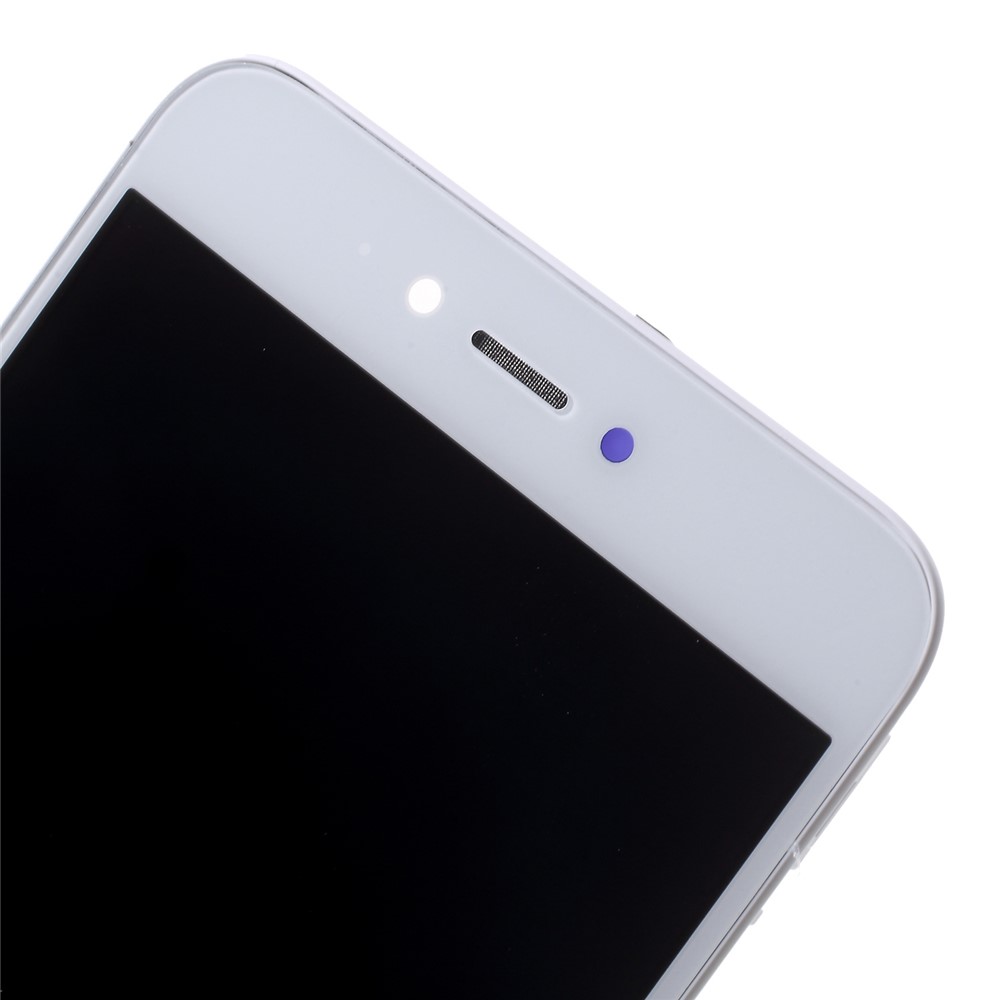 OEM LCD Screen and Digitizer Assembly + Frame Replace Part for Xiaomi Redmi Note 5A/Y1 Lite (India) - White-6