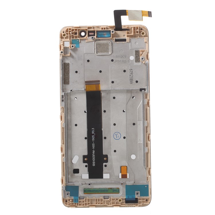 OEM LCD Screen and Digitizer Assembly + Frame Replace Part for Xiaomi Redmi Note 3 Pro (SE Overseas Edition) - Gold-2