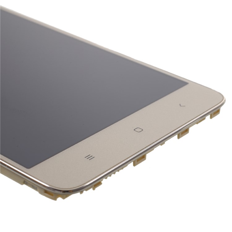 OEM LCD Screen and Digitizer Assembly + Frame Replace Part for Xiaomi Redmi Note 3 Pro (SE Overseas Edition) - Gold-8