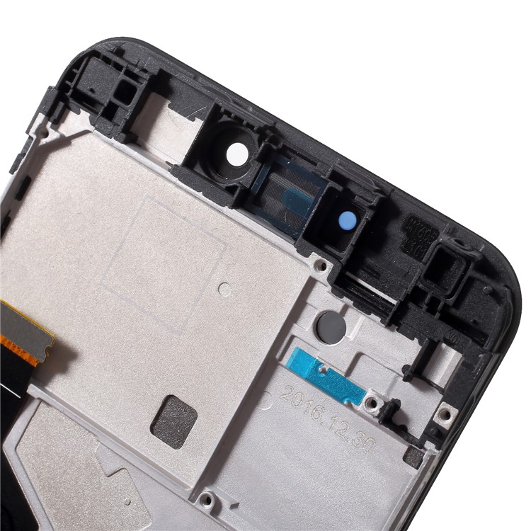OEM Screen and Digitizer Assembly + Frame Replace Part for Xiaomi Mi 5c - Black-6