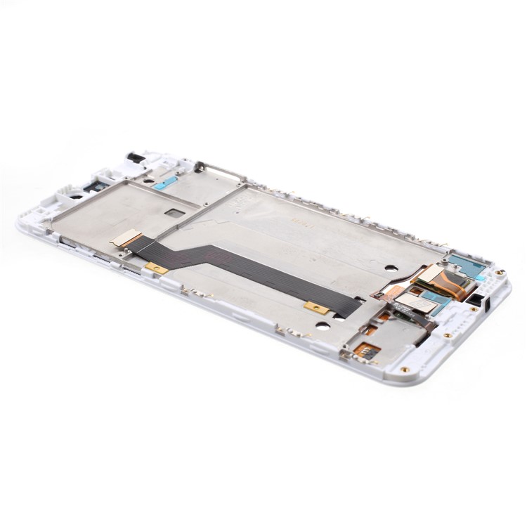 OEM Screen and Digitizer Assembly + Frame Replacement Part for Xiaomi Mi 5c - White-5