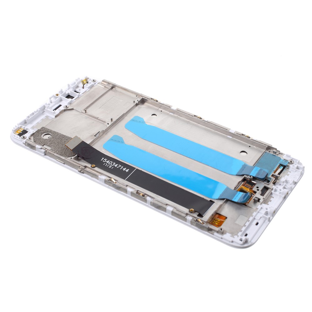 LCD Screen and Digitizer Assembly + Frame Replacement (without Logo) for Xiaomi Mi A1 / 5X - White