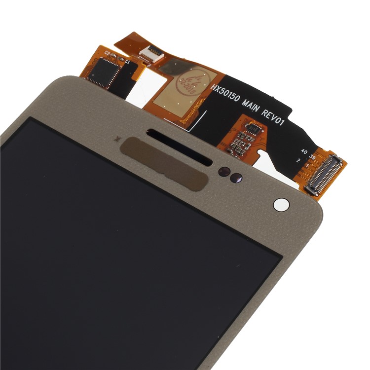 LCD Screen and Digitizer Assembly Part with Screen Brightness IC for Samsung Galaxy A5 SM-A500F (2014) - Gold-2