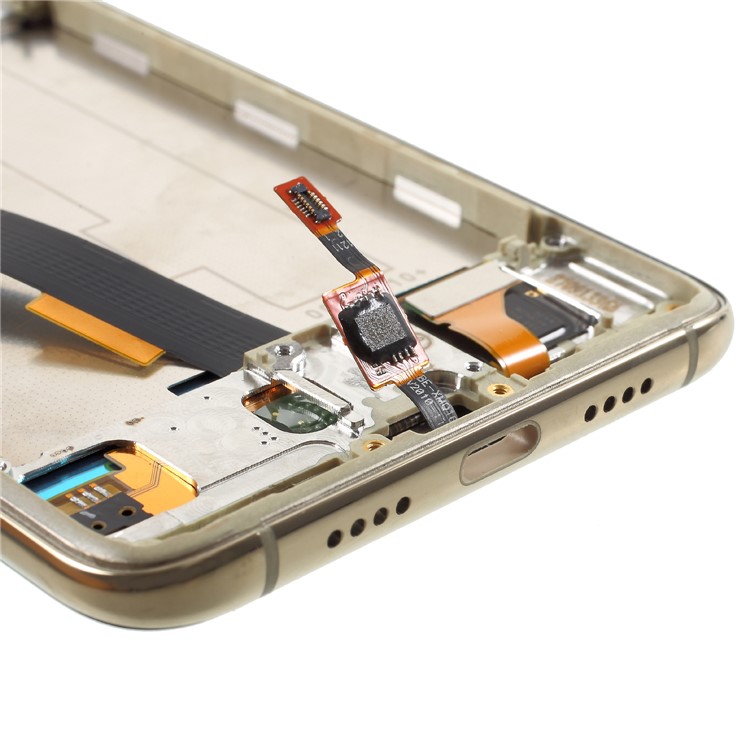 OEM LCD Screen and Digitizer + Assembly Frame Part Replacement for Xiaomi Mi 6 - Blue-9