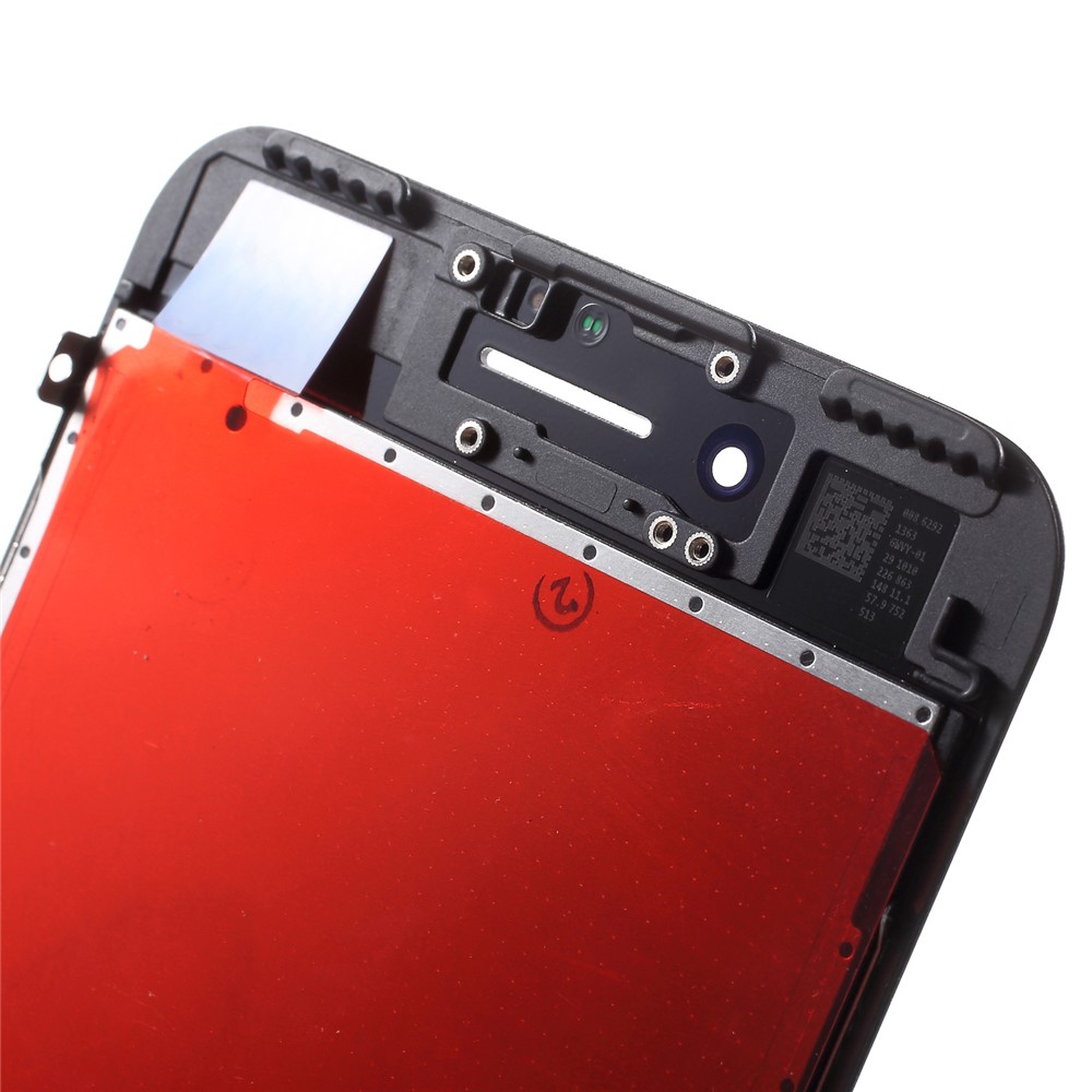 For iPhone 7 Plus 5.5 inch LCD Screen and Digitizer Assembly Part Replacement (Non-OEM Screen Glass Lens, OEM Other Parts) - Black-8