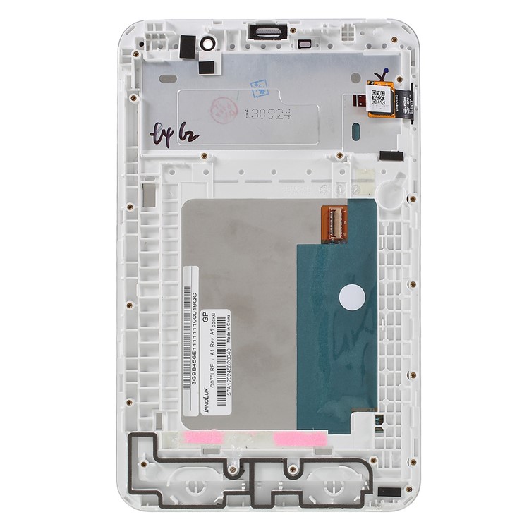 LCD Screen and Digitizer Assembly with Front Housing for Lenovo IdeaTab A3000-2