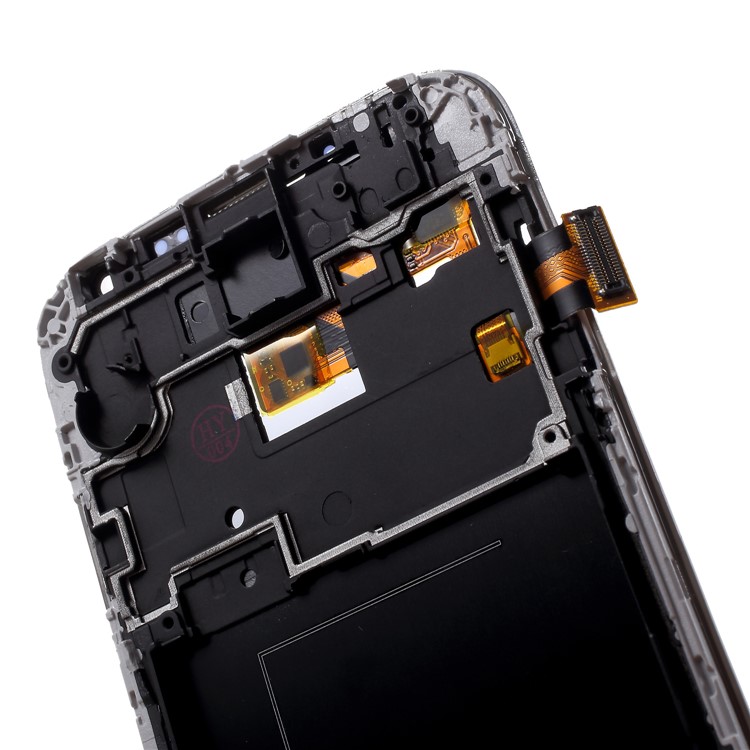 Pantalla LCD Y Parte Del Ensamblaje Del Digitalizador + Marco Con Brillo De Pantalla IC Para Samsung Galaxy S4 I9505 - Azul Oscuro-5