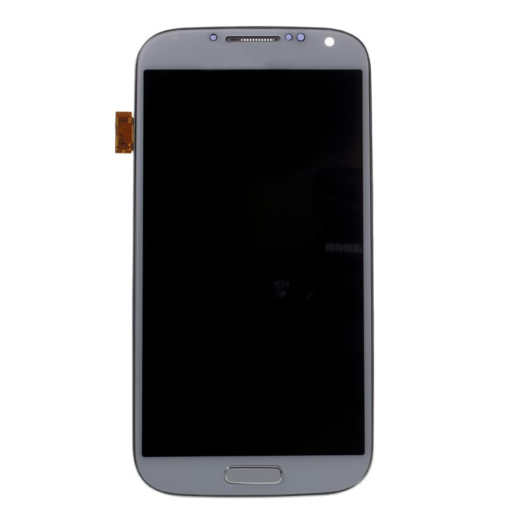 For Samsung Galaxy S4 I9505 LCD Screen and Digitizer Assembly + Frame with Screen Brightness IC - White-1