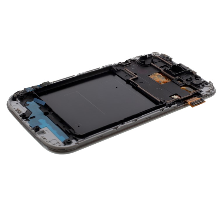 For Samsung Galaxy S4 I9505 LCD Screen and Digitizer Assembly + Frame with Screen Brightness IC - White-4