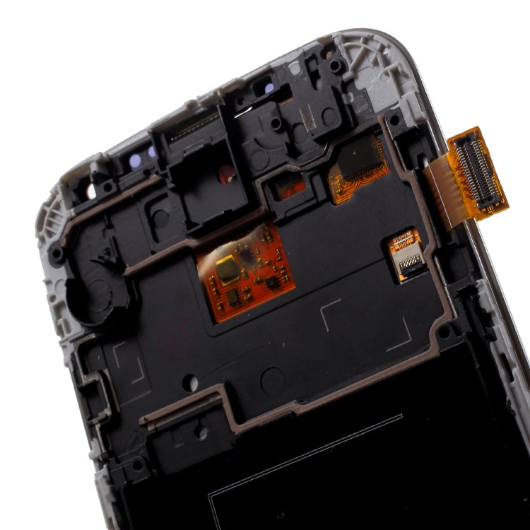 For Samsung Galaxy S4 I9505 LCD Screen and Digitizer Assembly + Frame with Screen Brightness IC - White-5