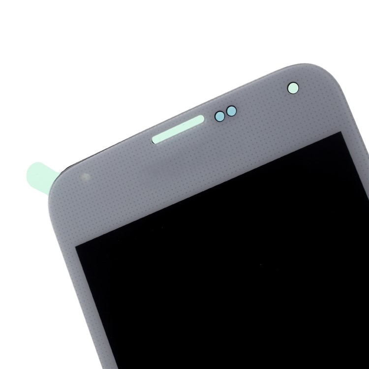 LCD Screen and Digitizer Assembly Replacement with Screen Brightness IC for Samsung Galaxy S5 G900 - White-7