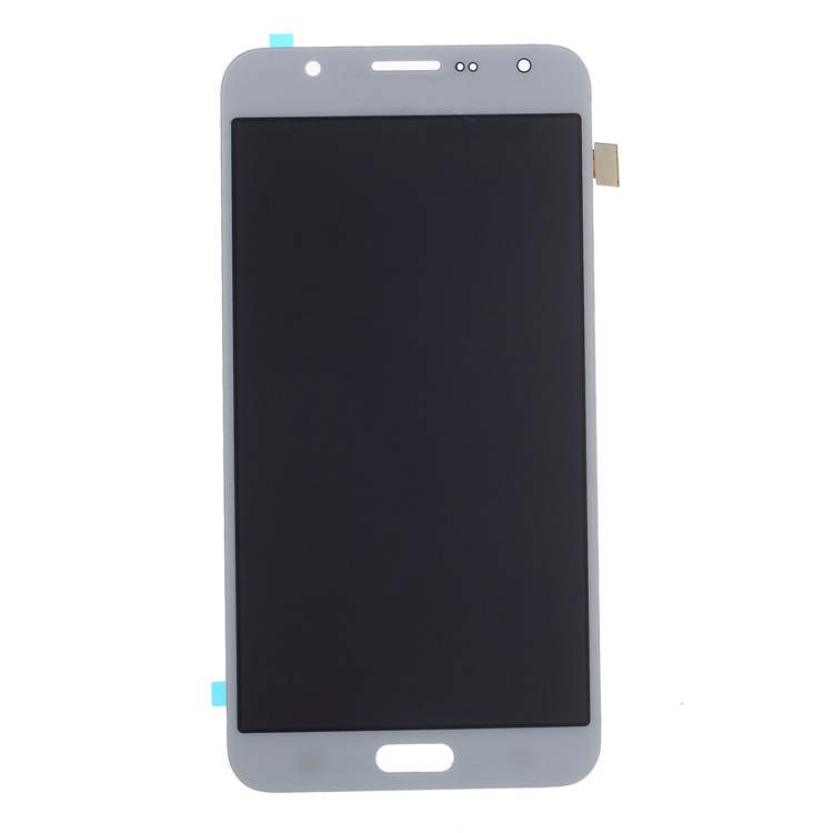 LCD Screen and Digitizer Assembly Replace Part with Screen Brightness IC for Samsung Galaxy J7 SM-J700F - White-1