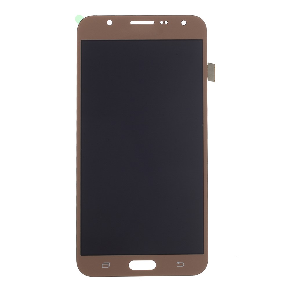 LCD Screen and Digitizer Assembly Part Replacement with Screen Brightness IC for Samsung Galaxy J7 SM-J700F - Gold-1