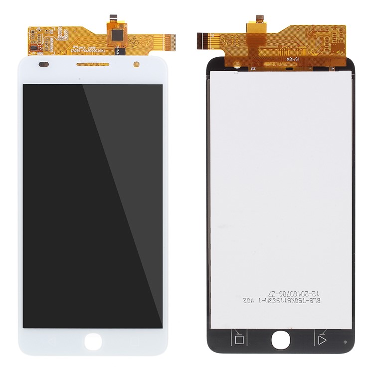 OEM LCD Screen and Digitizer Assembly Part for Alcatel One Touch Pop Star 3G OT5022 - White-1