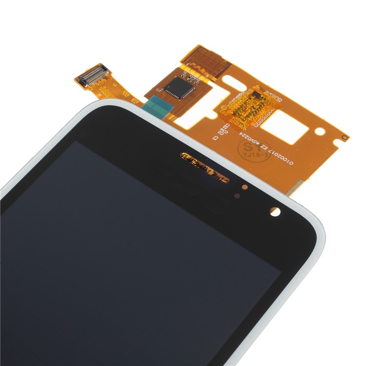 LCD Screen and Digitizer Assembly Replacement for Samsung Galaxy J1 (2016) J120 - White-2