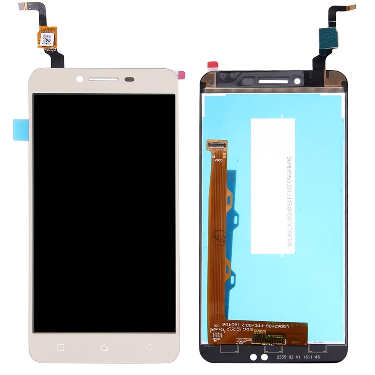 OEM LCD Screen and Digitizer Assembly Part Replacement for Lenovo Vibe K5 A6020 - Gold-1