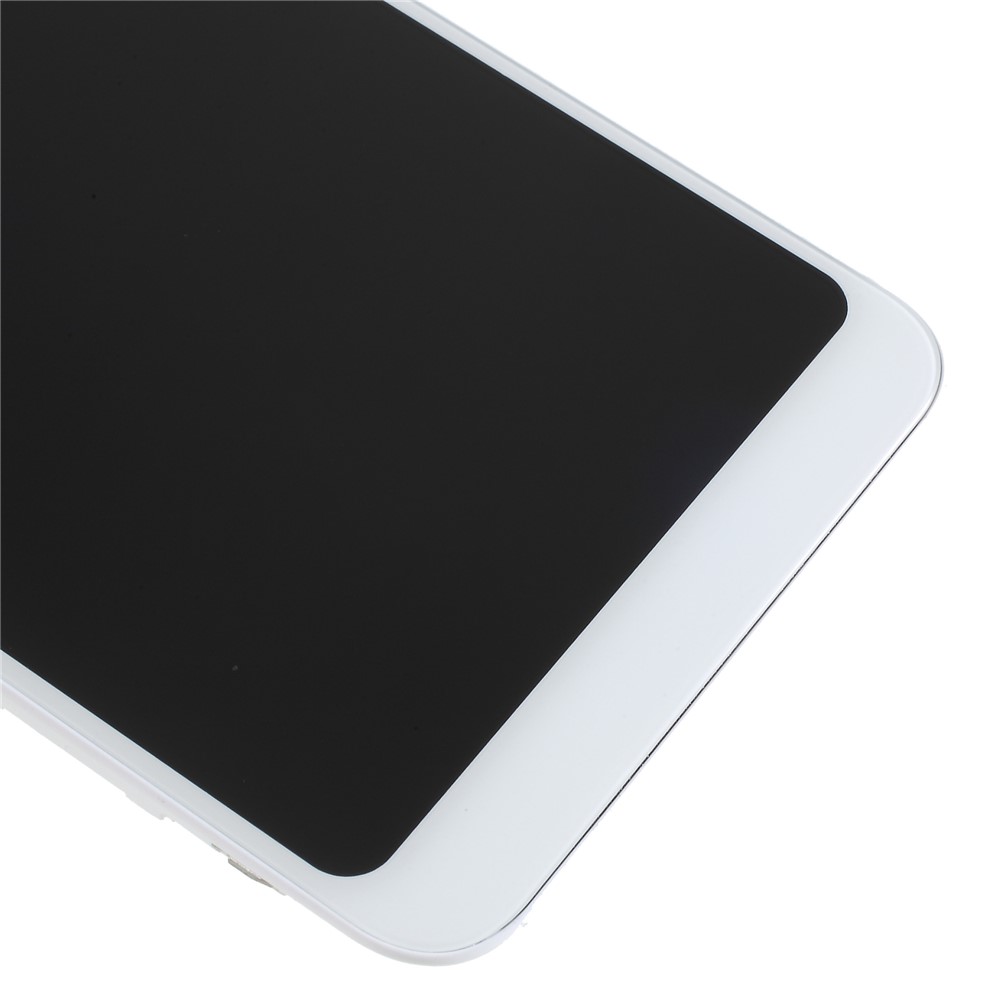 Brand New and OEM LCD Screen and Digitizer Assembly Replacement with Frame for Xiaomi Redmi 5 Plus (China, 12MP Rear Camera) - White-3