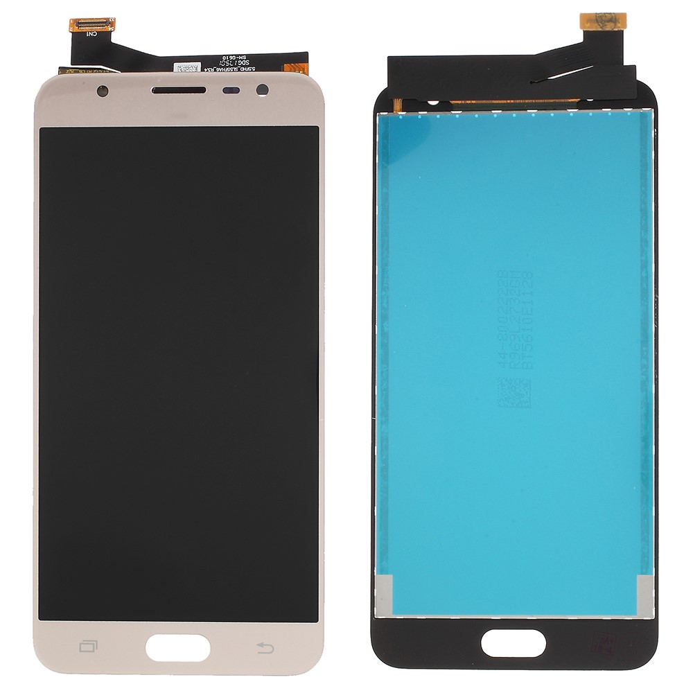 Double Holes LCD Screen and Digitizer Assembly Replacement for Samsung Galaxy J7 Prime G610 - Gold-1