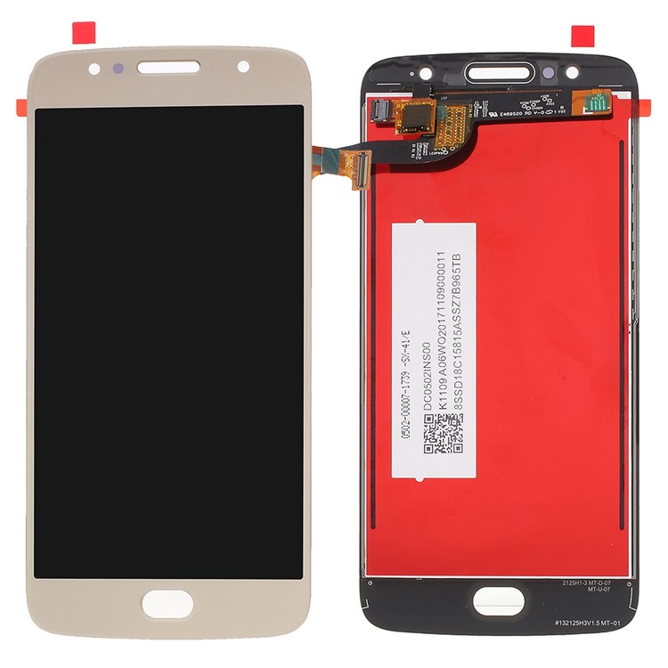 Screen and Digitizer Assembly Replace Part for Motorola Moto G5S - Gold-1