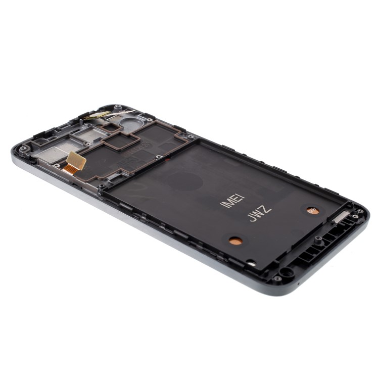 OEM LCD Screen and Digitizer Assembly + Frame Replacement for Lenovo Golden Warrior A8 A808T A806 - Black-4