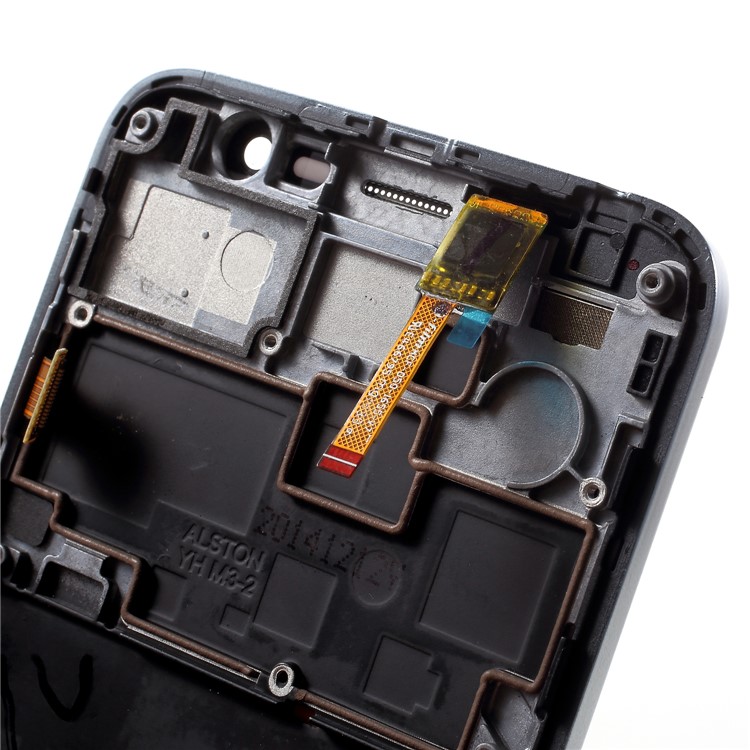 OEM LCD Screen and Digitizer Assembly + Frame Replacement for Lenovo Golden Warrior A8 A808T A806 - Black-5