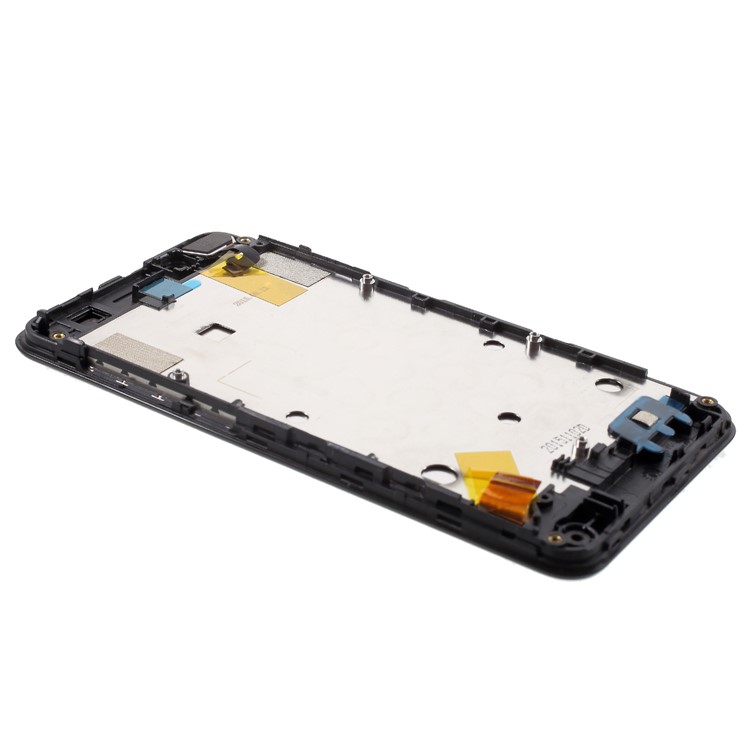 Assemblaggio di Schermo LCD OEM e Alloggiamento Anteriore Per Lenovo A319 - Nero