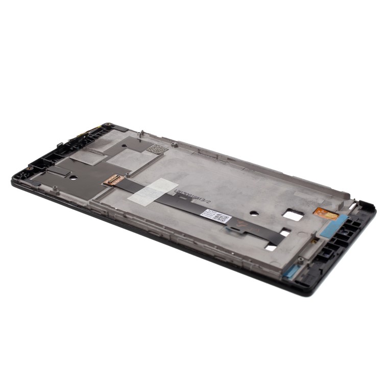 Tela LCD OEM Parte de Montagem do Digitalizador + Substituição do Quadro Para Lenovo K80 / P90 - Preto