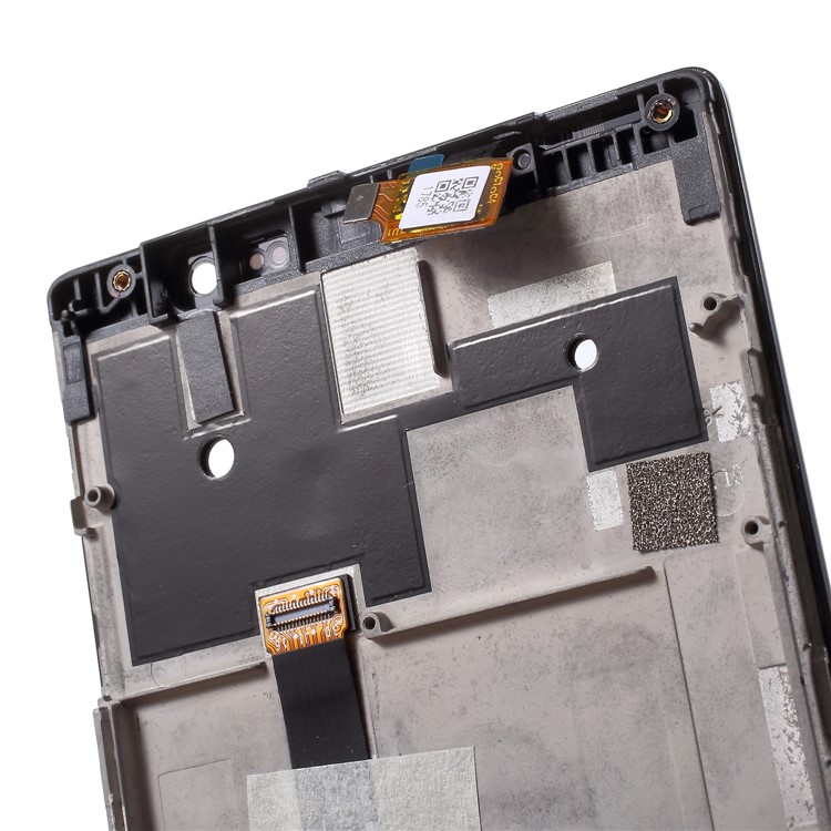 OEM LCD Screen and Digitizer Assembly Part + Frame Replacement for Lenovo K80 / P90 - Black-3