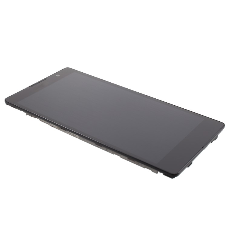 OEM LCD Screen and Digitizer Assembly Part + Frame Replacement for Lenovo K80 / P90 - Black-6
