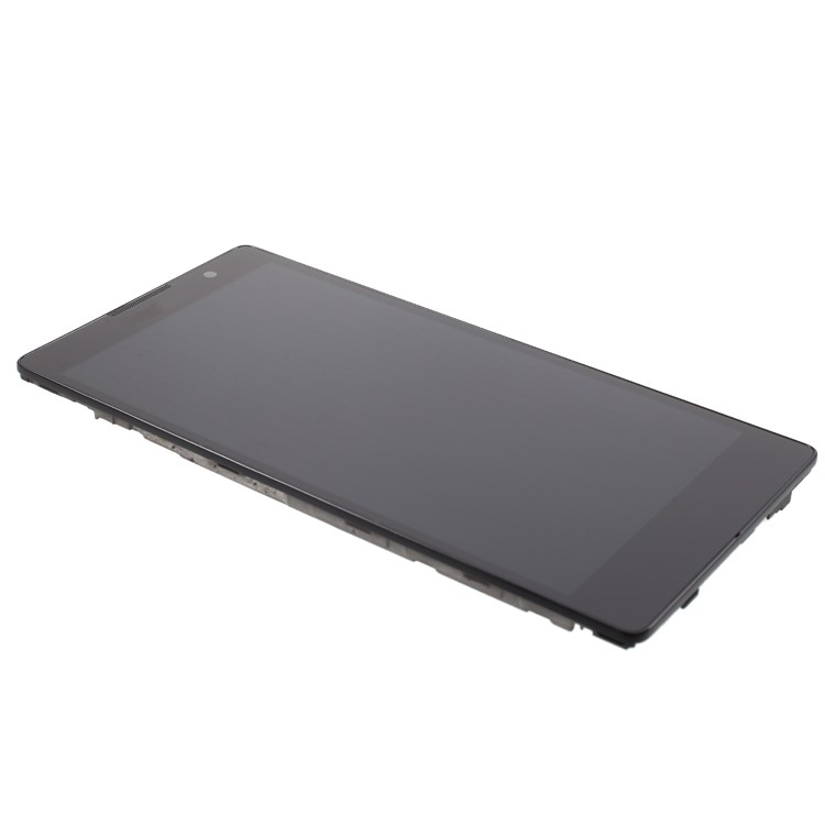 Partia de Ensamblaje de Pantalla LCD y Digitalización OEM + Reemplazo de Marco Para Lenovo K80 / P90 - Negro-6