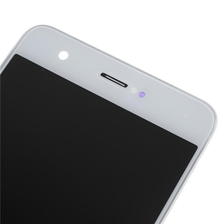LCD Screen and Digitizer Assembly + Frame Part Replacement for Huawei nova - White-3