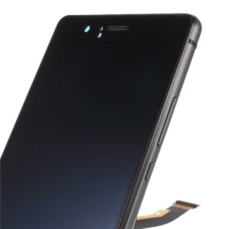 LCD-Bildschirm Und Digitizer Assembly + Rahmenteil Ersatz Für Huawei P9 Lite - Schwarz-9