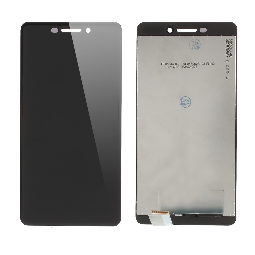 OEM LCD Screen and Digitizer Assembly Replace Part for Nokia 6 (2018) - Black-1