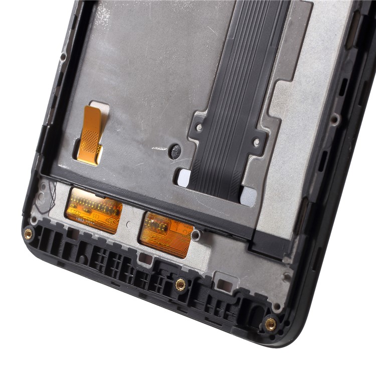 LCD Screen and Digitizer Assembly + Frame Replace Part (Non-OEM) for Xiaomi Redmi Note 2 - Black-7