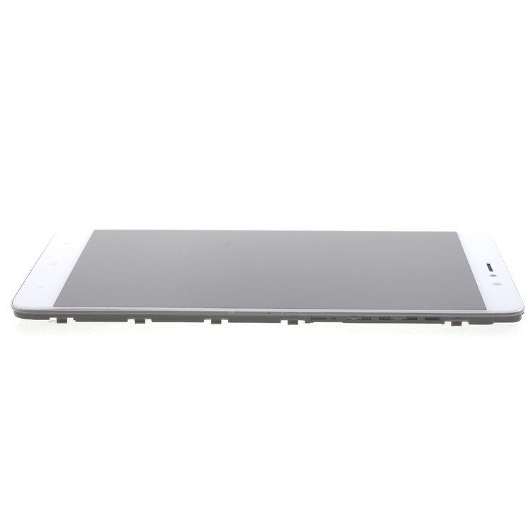 LCD Screen and Digitizer Assembly + Frame Replacement (Non-OEM) for Xiaomi Mi 5s Plus - White-4