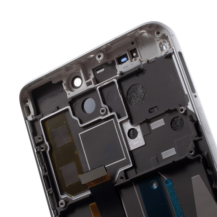 For Xiaomi Mi 5 Screen and Digitizer Assembly + Frame Replacement (Non-OEM) - White-5