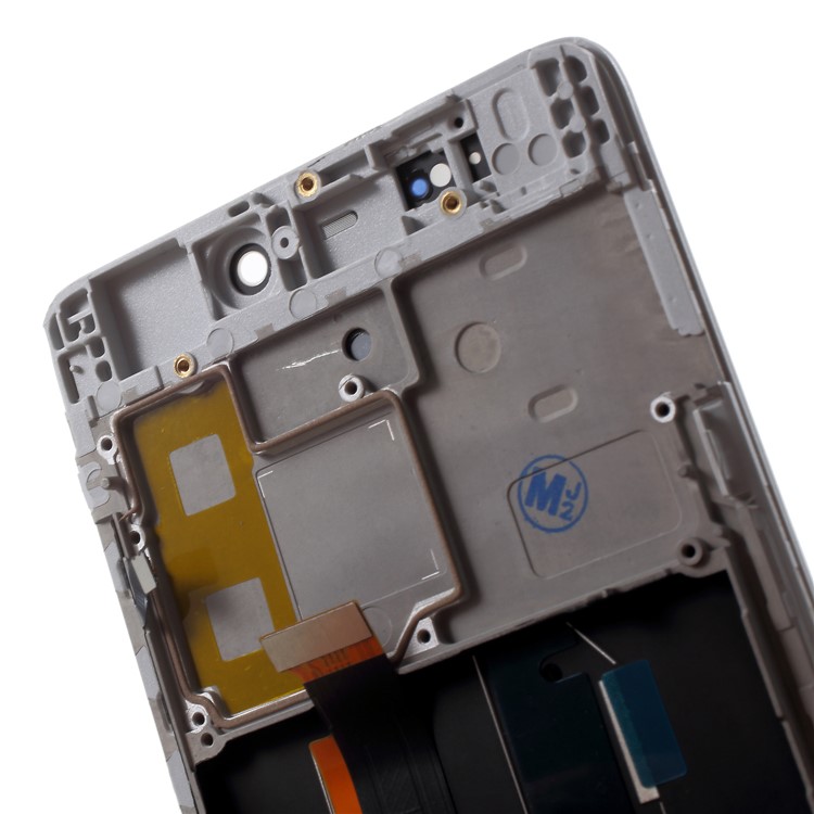 LCD Screen and Digitizer Assembly + Frame Part (Non-OEM) for Xiaomi Mi 5s - White-6
