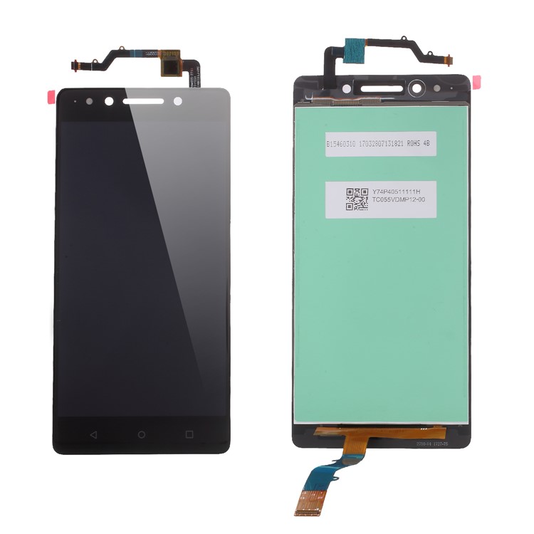 OEM LCD Screen and Digitizer Assembly Replacement for Lenovo K8 Note - Black-1