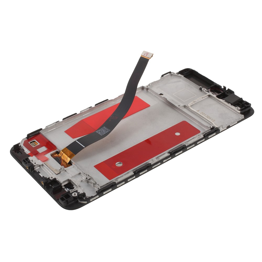 Tela LCD OEM E Digitador + Parte Do Quadro De Montagem Para Huawei P10 - Preto-5