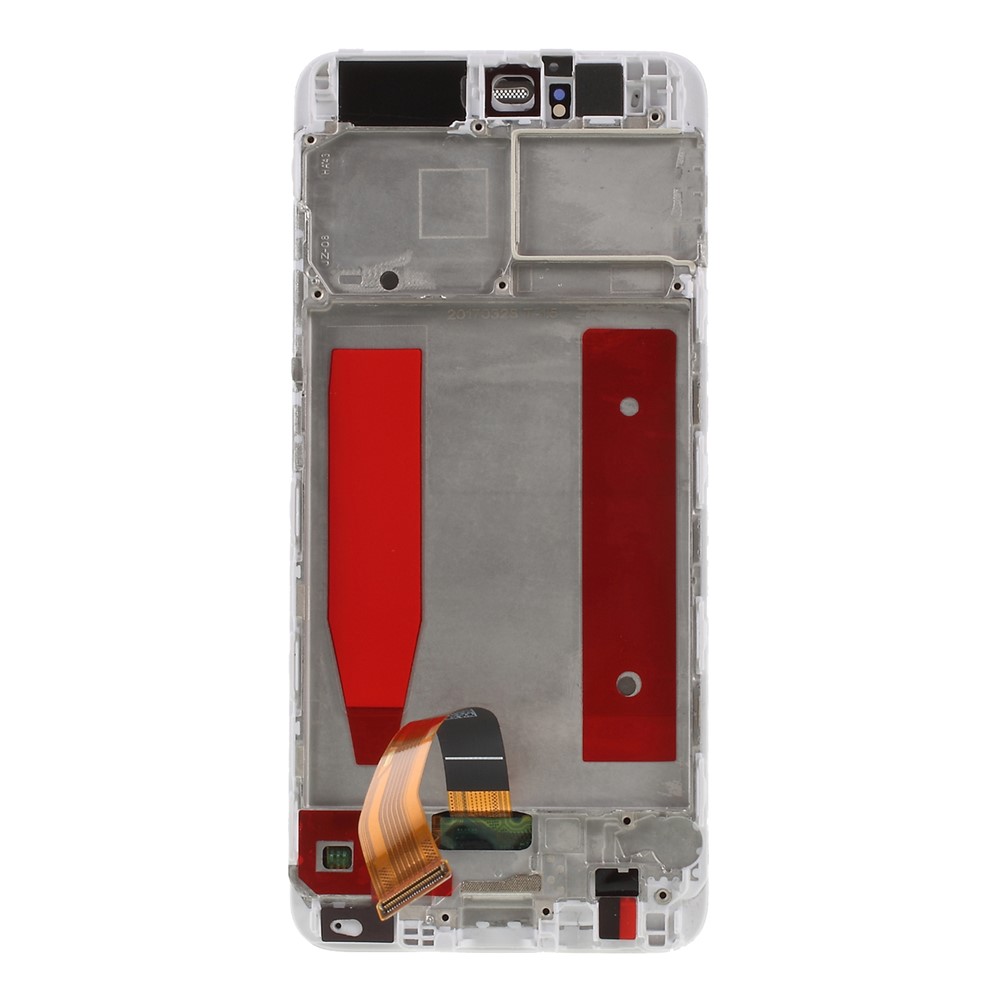 OEM for Huawei P10 LCD Screen and Digitizer + Assembly Frame Part Replacement - White-2
