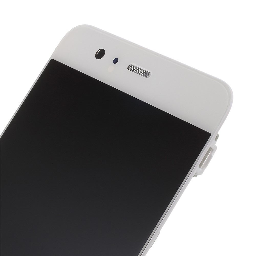OEM for Huawei P10 LCD Screen and Digitizer + Assembly Frame Part Replacement - White-4