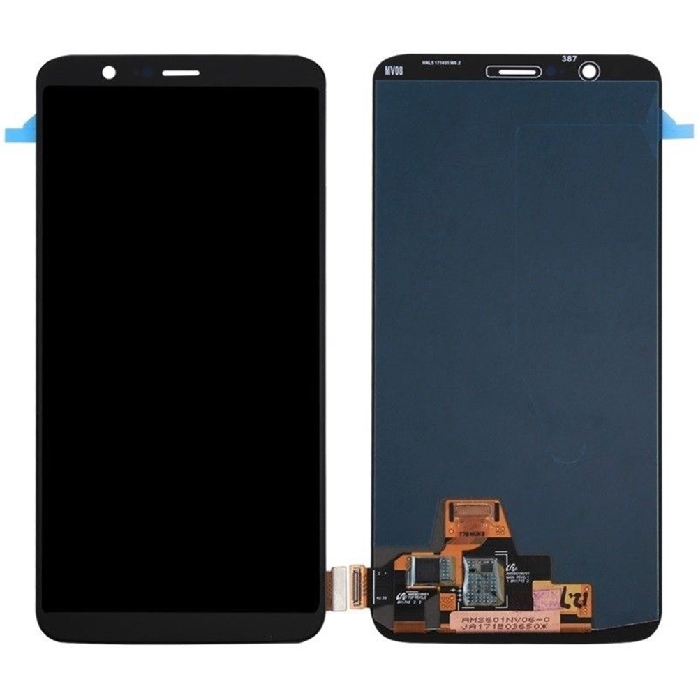 LCD-Bildschirm Und Digitizer Assembly Ersatzteil Für Oneplus 5T - Schwarz-1