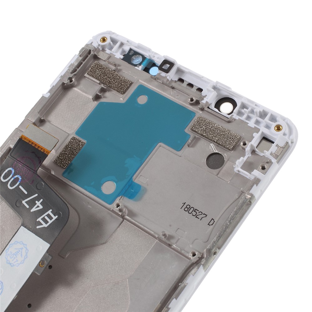 OEM LCD Screen and Digitizer + Assembly Frame Replacement for Xiaomi Redmi Note 5 (12MP Rear Camera) - White-6